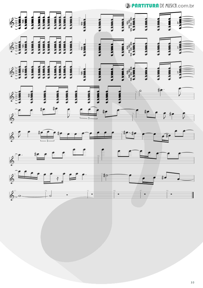 Partitura de musica de Guitarra Elétrica - Got Me Wrong | Alice in Chains | MTv Unplugged 1996 - pag 3