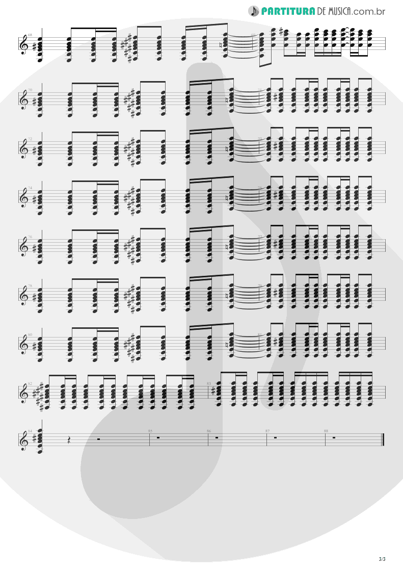 Partitura de musica de Guitarra Elétrica - Got Me Wrong | Alice in Chains | MTv Unplugged 1996 - pag 3