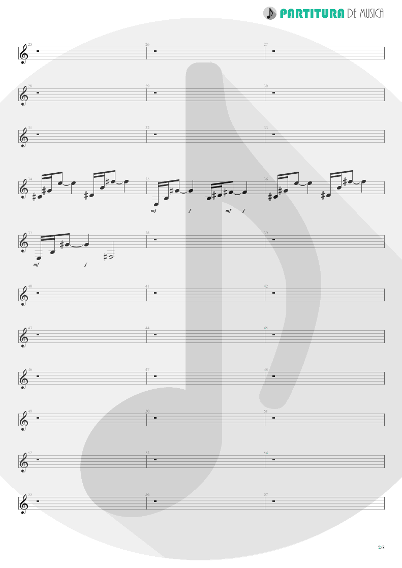 Partitura de musica de Piano - Another Day | Dream Theater | Images and Words 1992 - pag 2