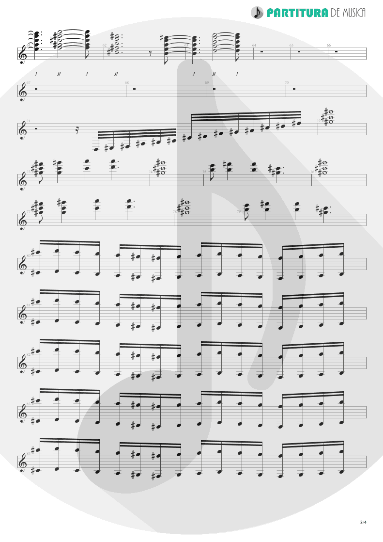 Partitura de musica de Teclado - ACOS: IV - The Darkest of Winters | Dream Theater | A Change of Seasons 1995 - pag 3