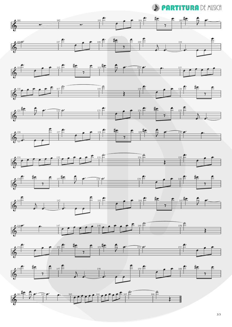 Partitura de musica de Teclado - Fanfare and Lucca Theme | Games | Nintendo Game Club 1995 - pag 3