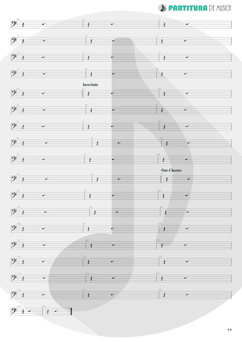 Partitura de musica de Teclado - Cosmic Girl | Jamiroquai | Travelling Without Moving 1996 - pag 4