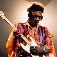 Partituras de musicas gratis de Jimi Hendrix