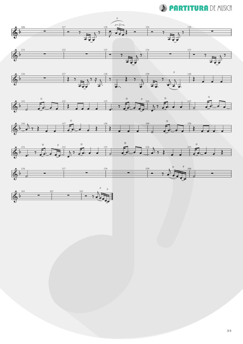 Partitura de musica de Canto - Like A Prayer | Madonna | Like a Prayer 1989 - pag 3