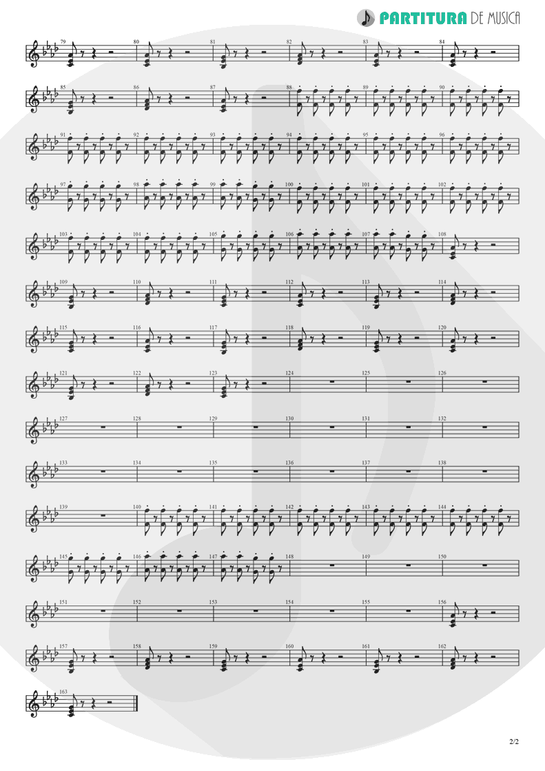 Partitura de musica de Trompete - Like A Prayer | Madonna | Like a Prayer 1989 - pag 2