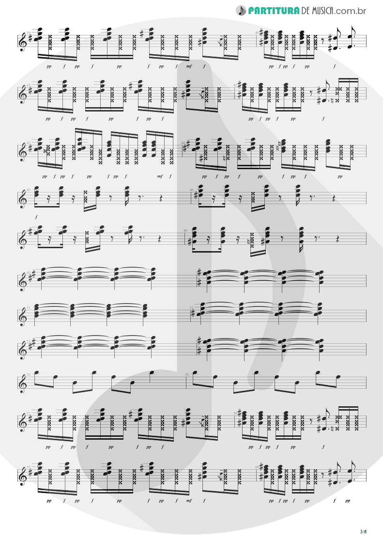 Partitura de musica de Guitarra Elétrica - This Love | Maroon 5 | Songs About Jane 2002 - pag 3