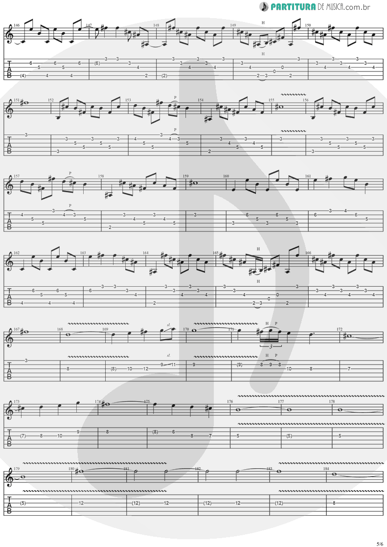 Tablatura + Partitura de musica de Guitarra Elétrica - Twilight Symphony | Stratovarius | Live Visions Of Europe 2001 - pag 5